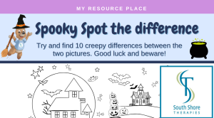 Halloween Spot the Difference